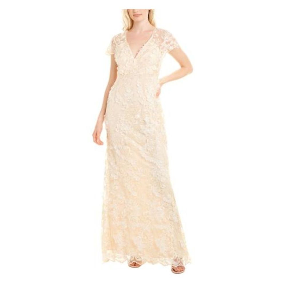 CARMEN MARC VALVO INFUSION Womens Pink Short Sleeve Formal Sheath Dress 2